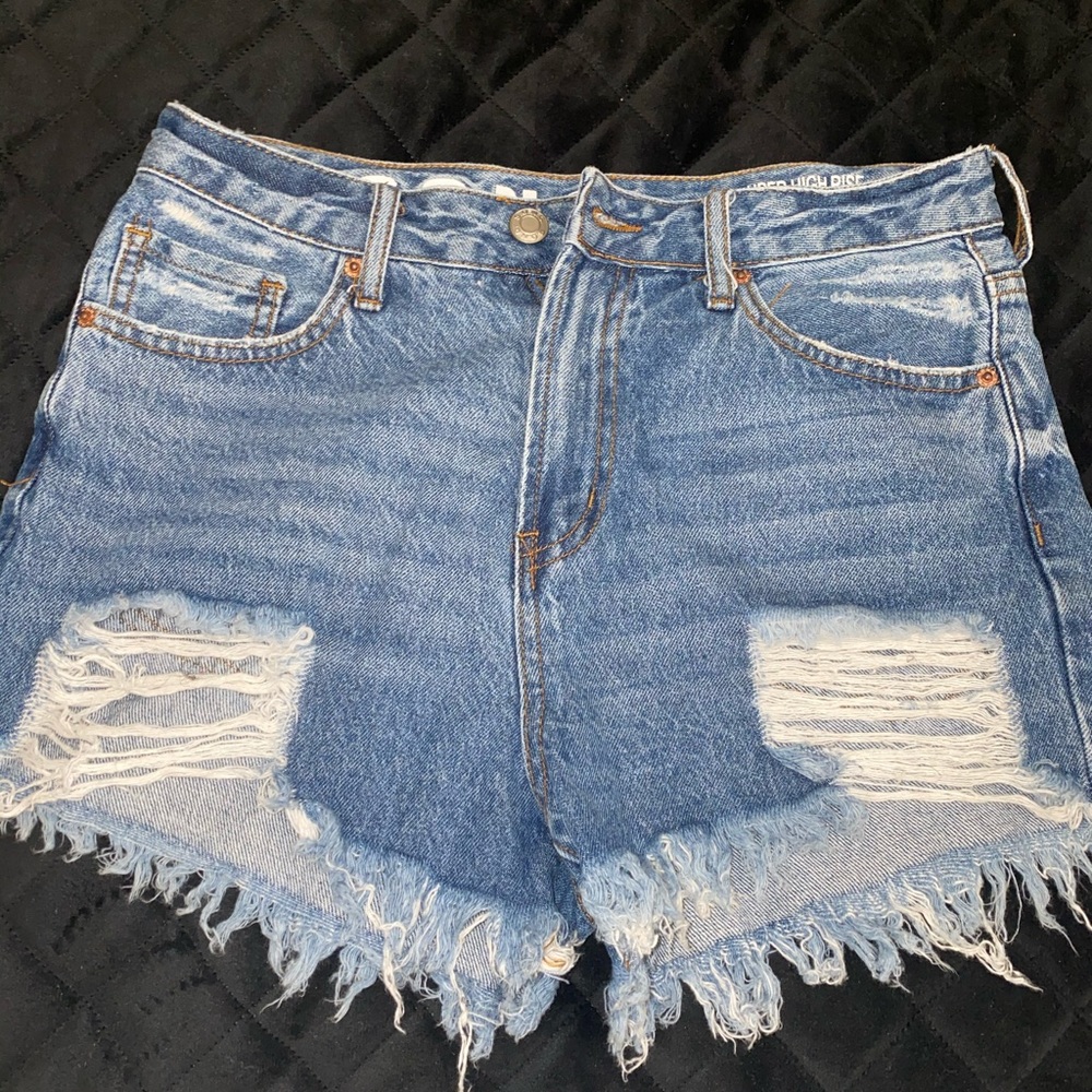 Super High Rise Jean Shorts